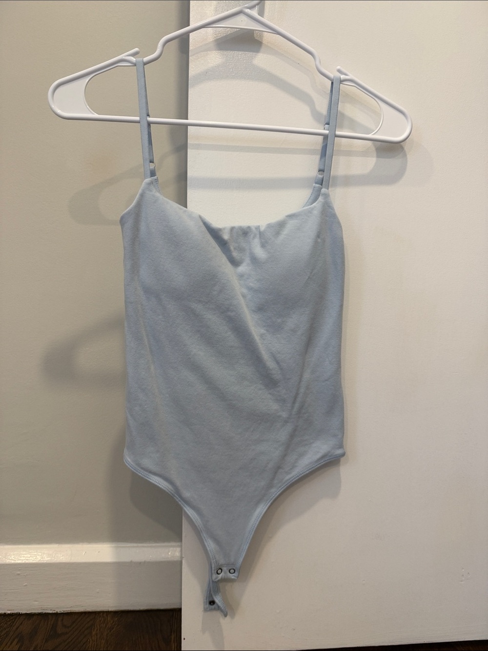Abercrombie Light Blue One-Piece Bodysuit